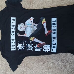 2 Tee Shirts size small, Juzo Suzuya Tokyo Ghoul and other funny saying